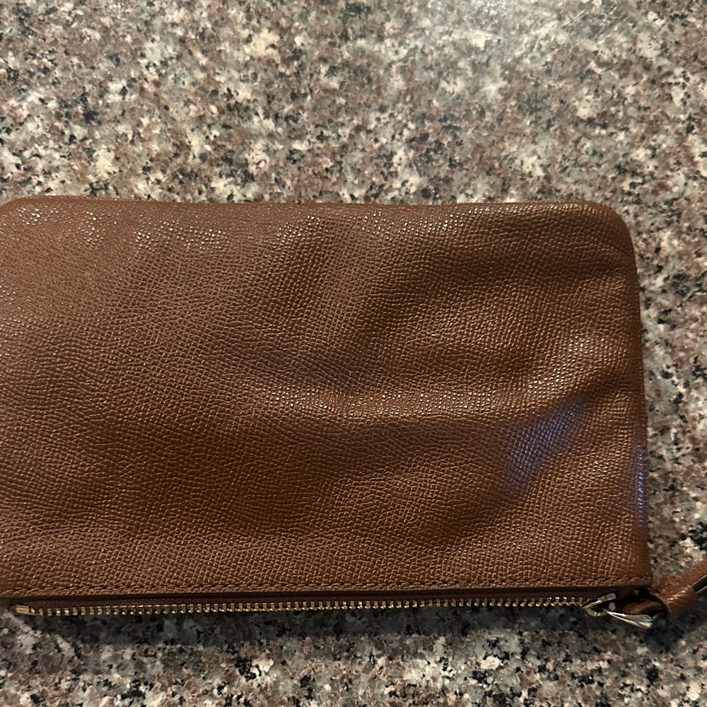 Coach Rich Brown Textured Wristlet cognac - Picture 7 of 7